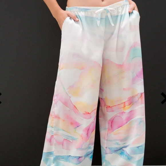 🆕 Soma Satin Wide Leg Pant, NWT - Picture 2 of 5